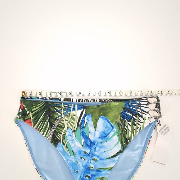 Swiminista x Christian Lacroix Bikini Bottom Jardin Exo'Chic Print -NWT - Size M - Picture 5 of 11